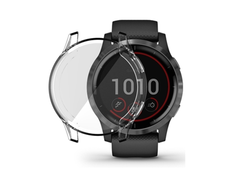 Garmin Venu 2S 40 mm / Vivoactive 4S 40 mm ENKAY Hat-Prince Funda blanda transparente de TPU de cobertura total