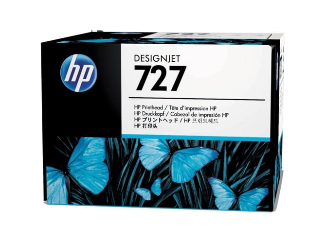 Cabezal de Impresión Original HP 727 B3P06A para DesignJet T1500, T1530, T2500, T2530, T3500, T920, T930