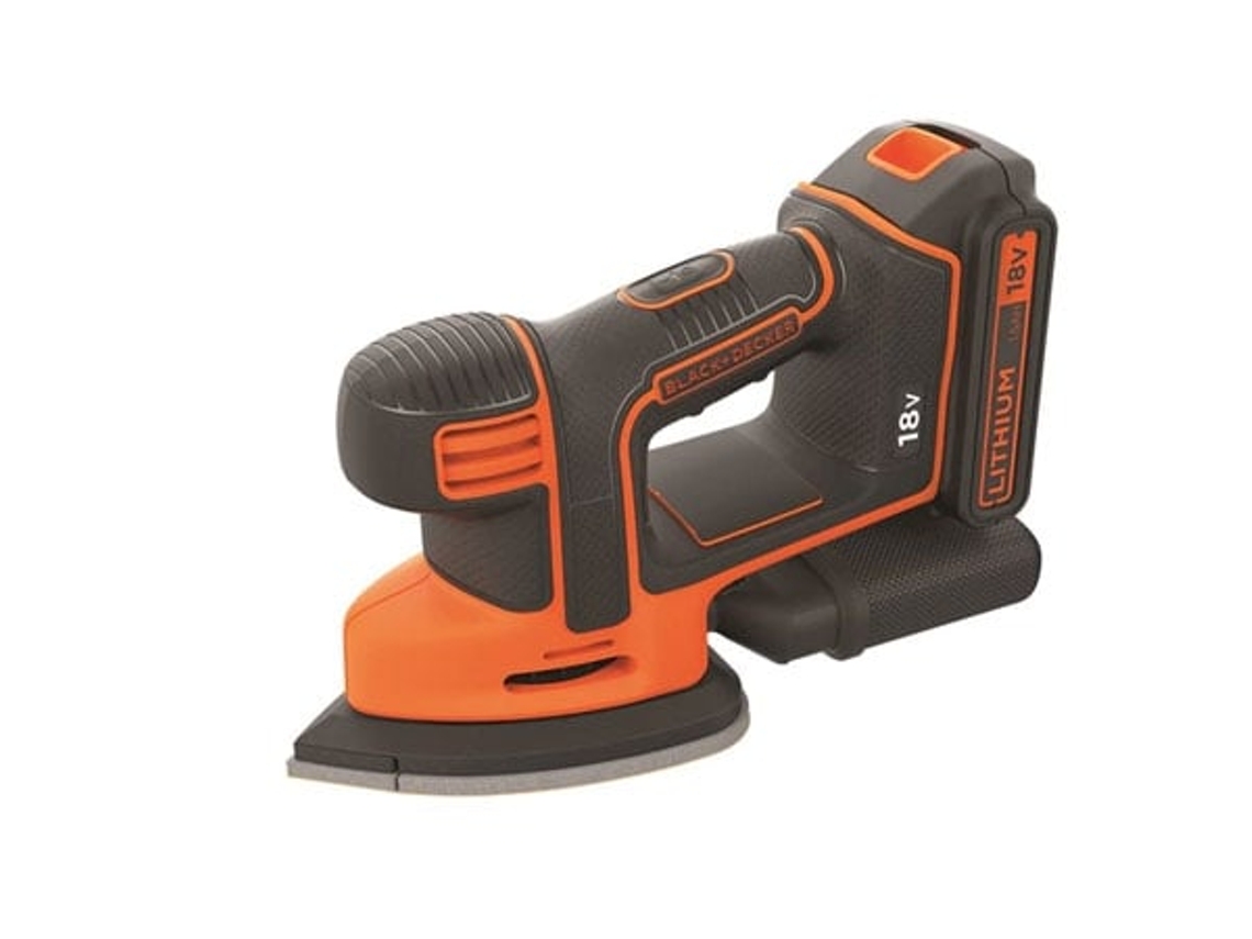 Lijadora de detalles BLACK+DECKER BDCDS18-QW de 18 V y 1,5 Ah
