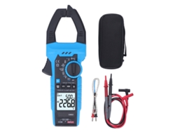 Pinza Amperimétrica Digital De 1000 A, Multímetro De Ca Para Medir Voltaje, Temperatura, Capacitancia Y Resistencia.