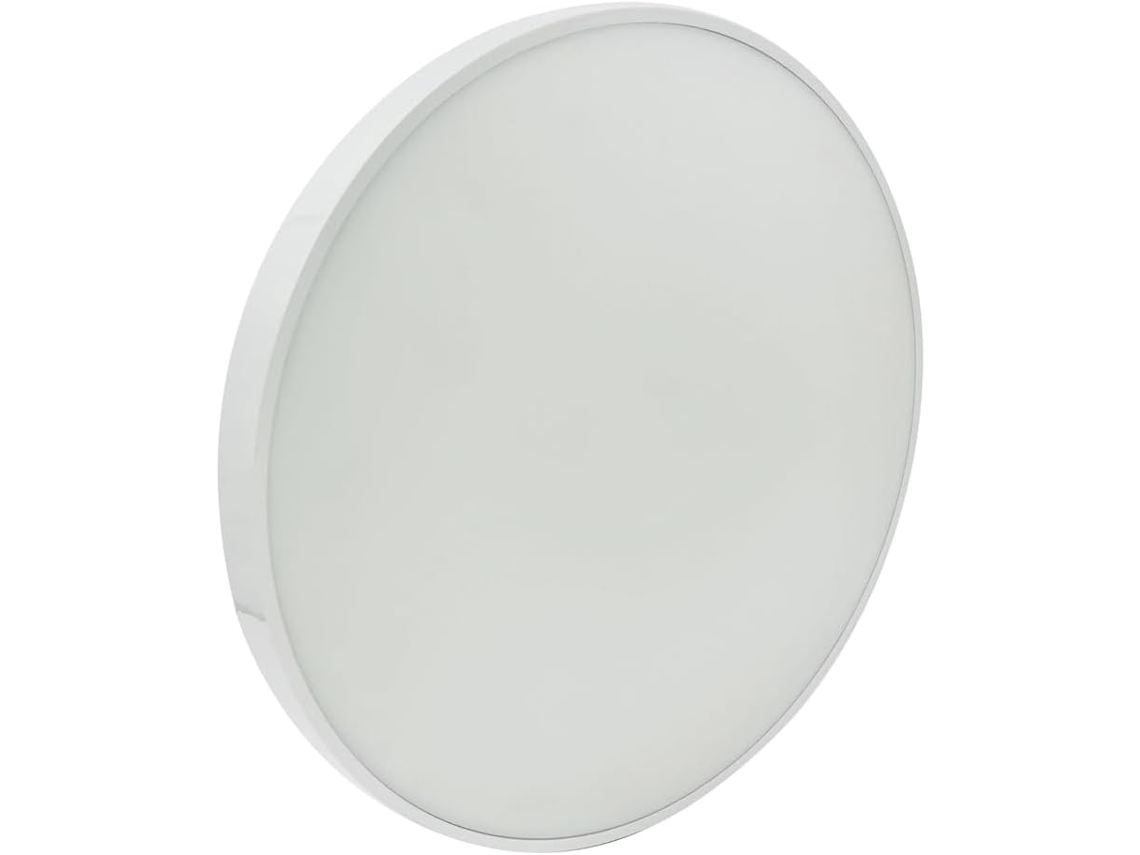 Lámpara LED empotrada de techo redonda y plana, 30 cm y 24 W, para cocinas, escaleras y dormitorios, Gokoco