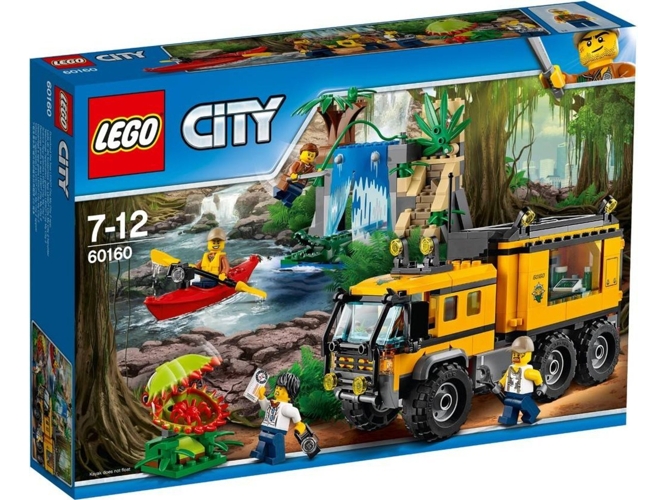 LEGO City: Laboratorio móvil de la selva - 60160 (Edad Mínima: 7 - 426 Piezas)