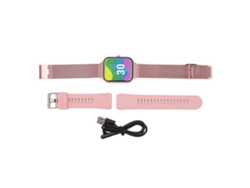 Reloj Inteligente (llamada Bluetooth, Múltiples Modos Deportivos) Correa De Malla Rosa Reloj Inteligente Femenino Resistente Al Agua