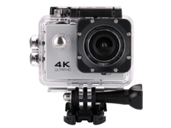 Videocámara Action Cam Digitallab Ultra HD resistente al agua (plateada, 32 GB)
