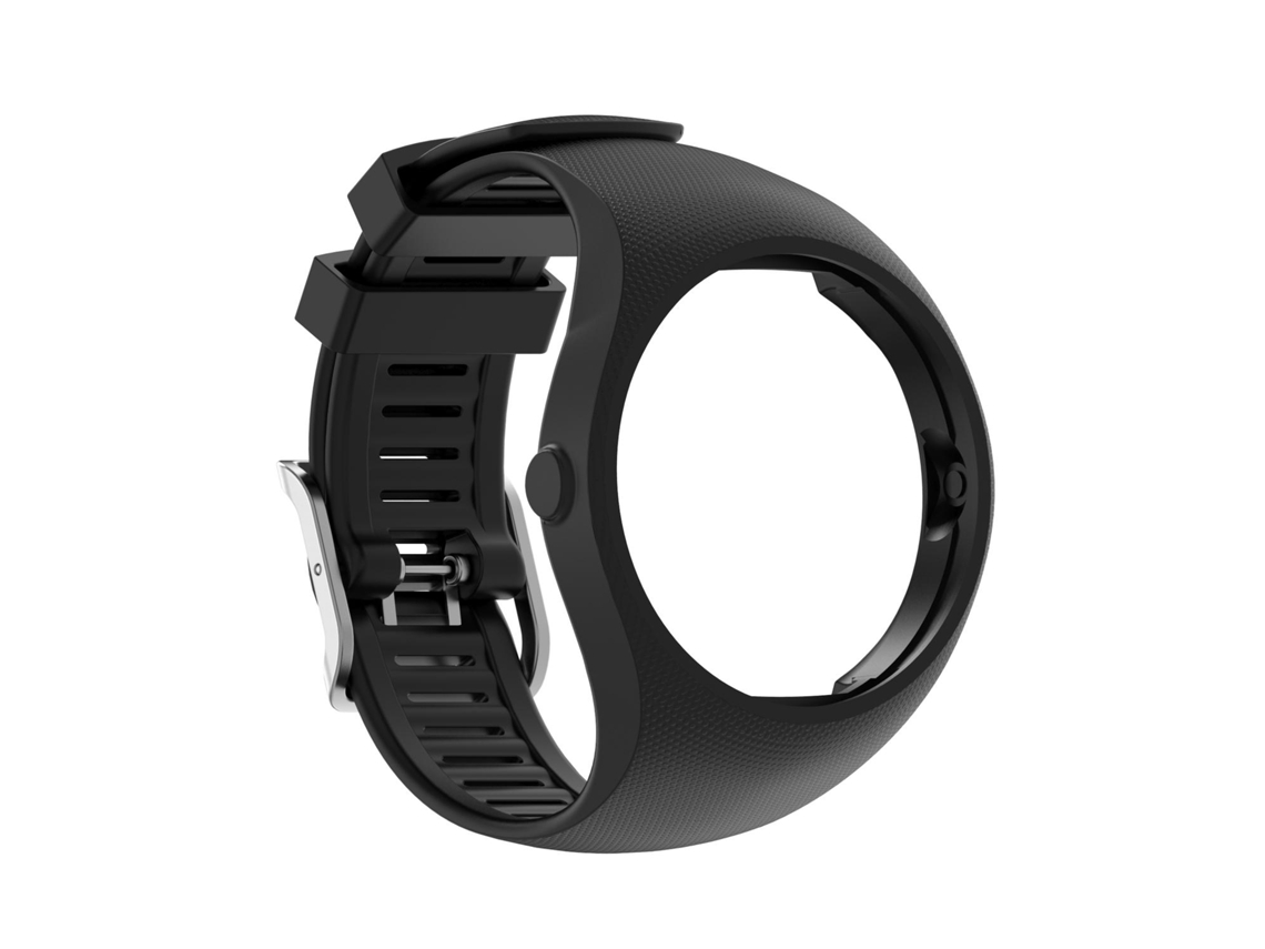 Correa De Silicona Negra Para Polar M200.