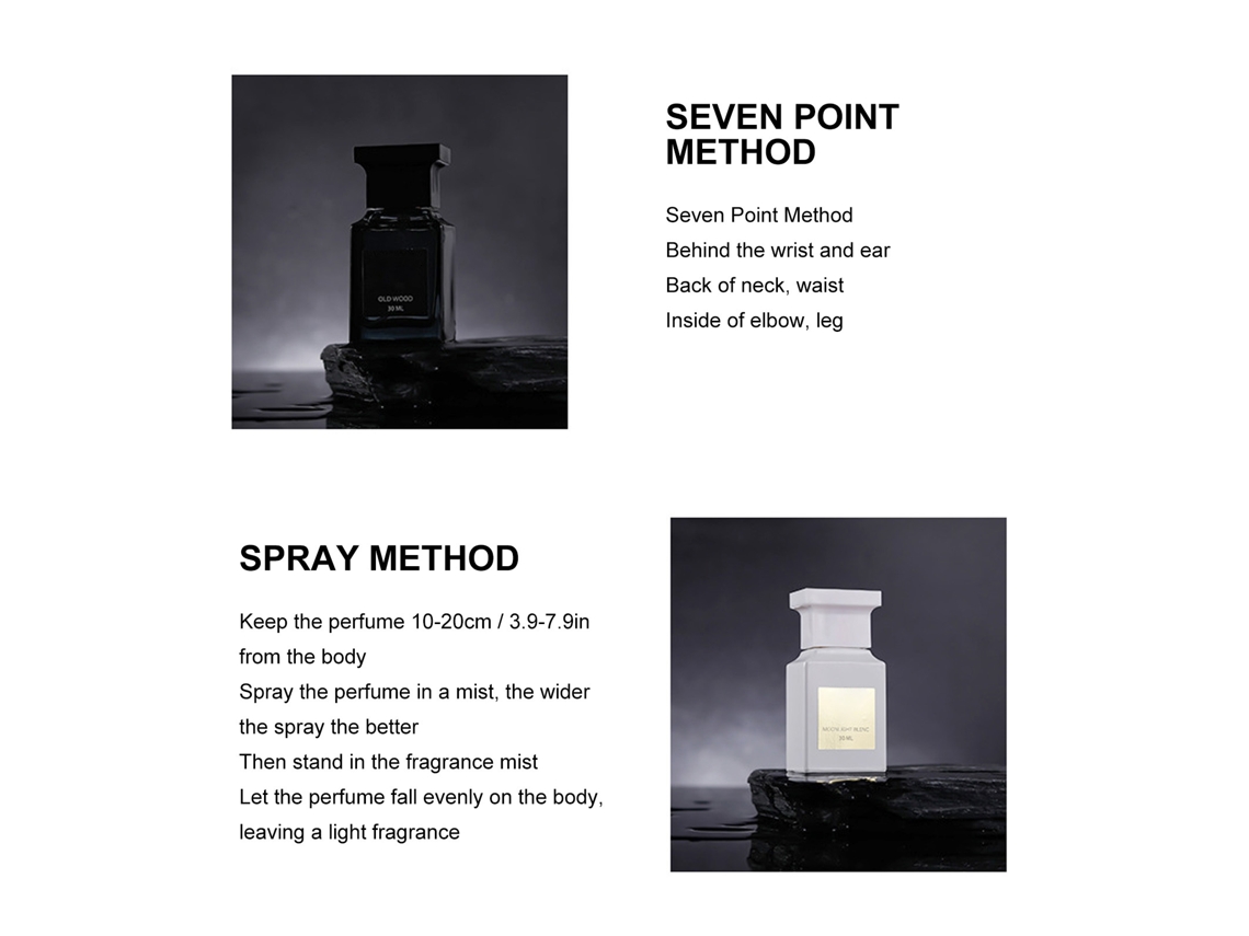 Set de perfumes para hombre, fragancia ligera, spray antifugas, 30 ml, set de regalo.