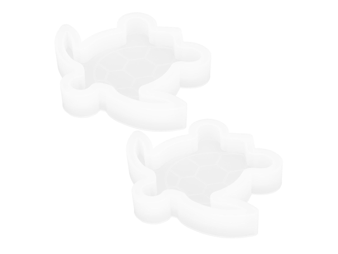 Molde de silicona con forma de tortuga, ideal para guardar accesorios de joyería y decorar tu mesa. Hengjian
