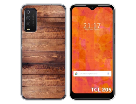 Carcasa TCL 205 TUMUNDOSMARTPHONE Dibujos Multicolor