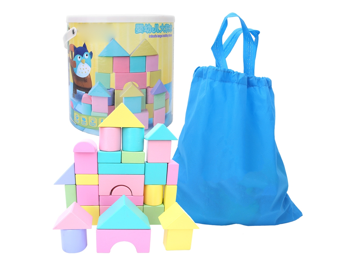 -set De 32 Bloques De Madera Diy Juguete Educativo Temprano Regalo Para Niños Y Niñas
