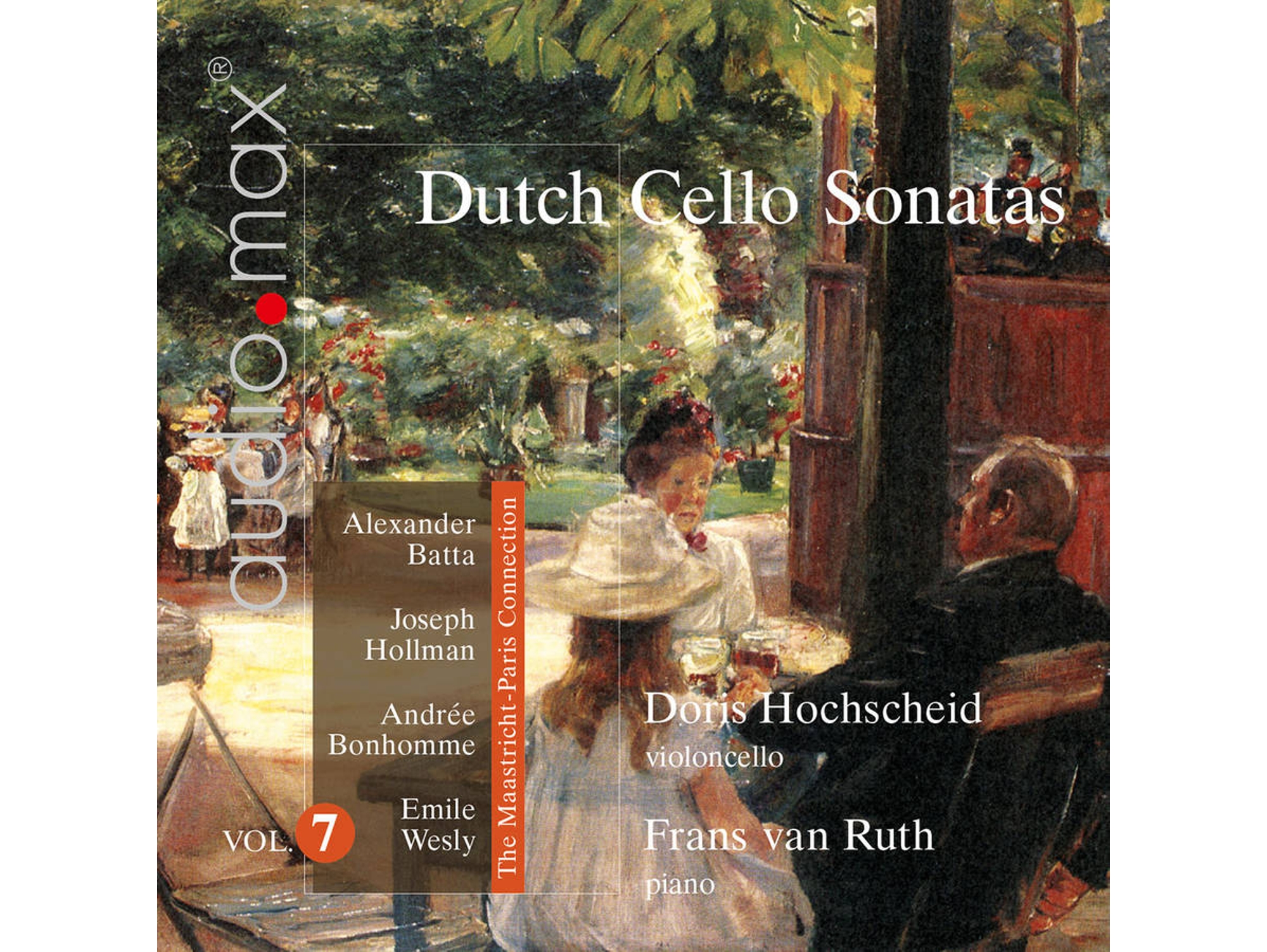 SACD Hybrid Hochscheid,Doris/Ruth,Frans van - Niederländische Cellosonaten,Vol.7 (1 CDs)