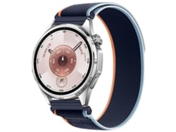 Pulsera para Huawei Watch GT 6 (46 mm) - Nylon - Cierre de velcro - Wild Path Loop Azul marino