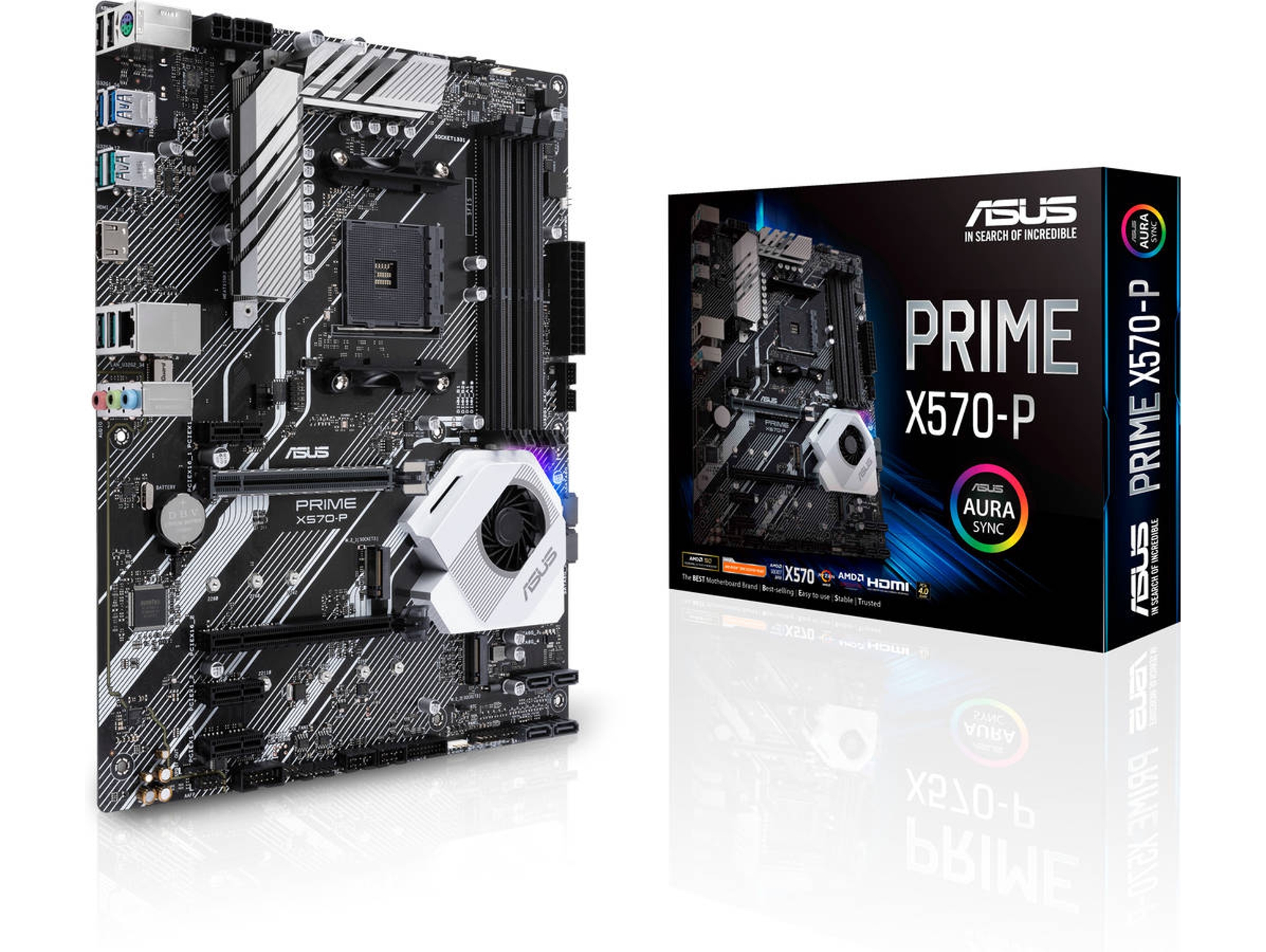 Placa Base ASUS PRIME X570-P (Socket AM4 - AMD X570 - ATX)