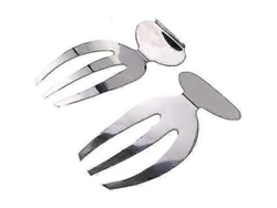 Utensilios Para Ensalada, De Acero Inoxidable, Para Servir Ensalada Y Pasta.