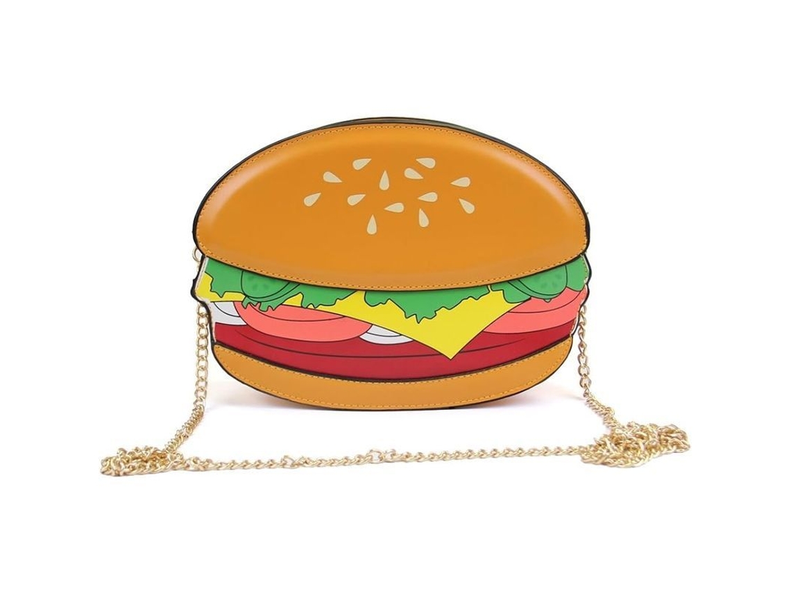 2026-bolsa Cruzada Para Mujer De Cuero Pu Suave, Diseño Hamburguesa, Pequeña Y Chic, Capacidad Para Móvil Y Accesorios
