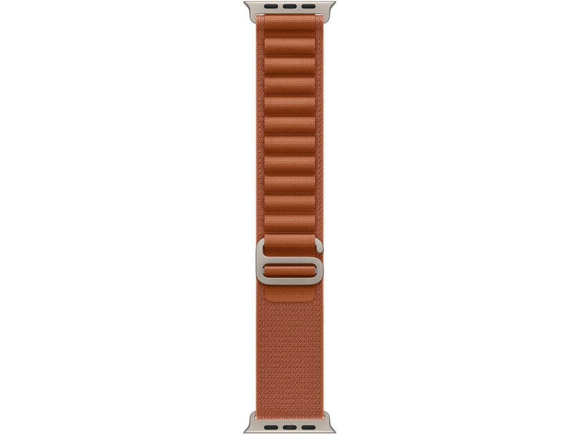 Pulsera APPLE Alpine Loop Natural Titanium Apple Watch 49 mm (L - Terra Cota)