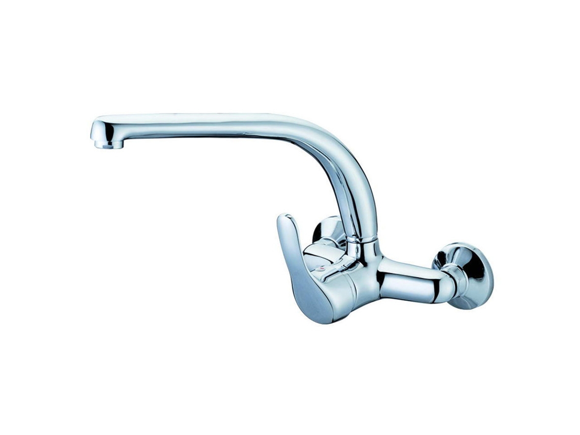 Grifo de Cocina de Pared con Caño Alto Fundido - (R26M19C)