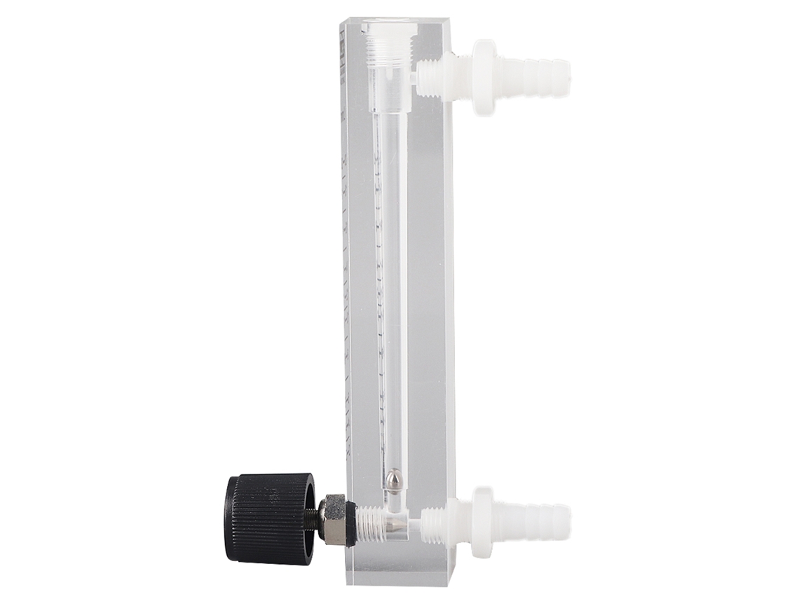 Caudalímetro LZQ-7 de 2-20 l/min con válvula de control para oxígeno/aire/gas