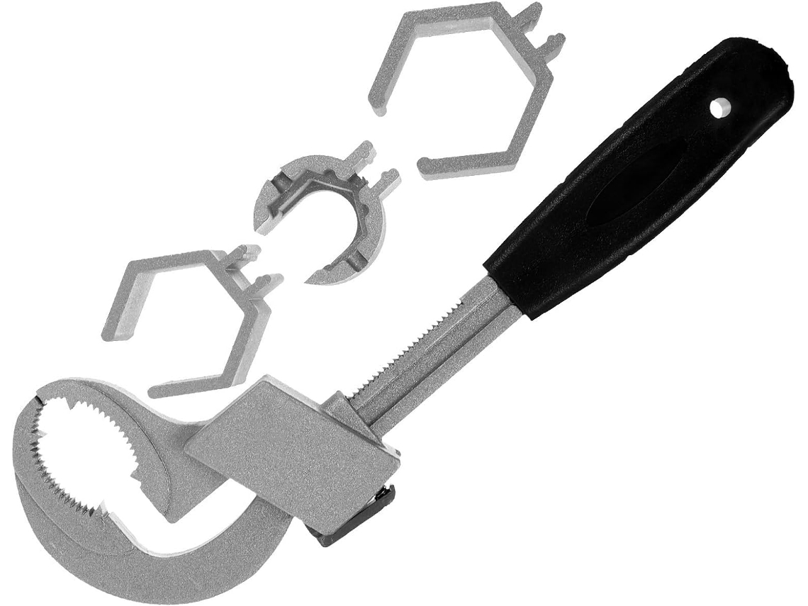 Llave Inglesa Ajustable Alipis Para Grifos Profesional Fregaderos Una