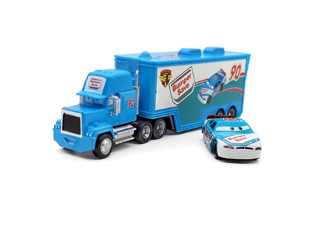 Muñeco GAATPOT 2Pcs/Lot Disney Pixar Cars Toys Lightning Mcqueen Mack Uncle Truck 1:55 Diecast Model Alloy Modle Figures Toys Gifts For Kids