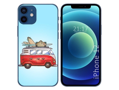 Carcasa iPhone 12 / 12 Pro (6.1) TUMUNDOSMARTPHONE Dibujos Multicolor