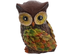 Búho Decorativo De Resina, Figura De Búho En Miniatura, Estatua De Búho Para Bonsái, Micropaisajes, Jardín Doméstico,