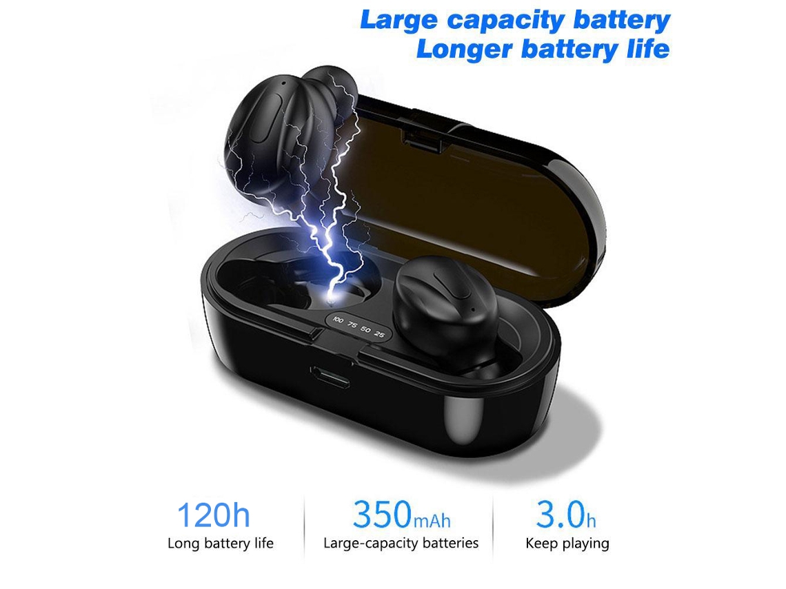 Auriculares Bluetooth (diseño Mini, Pantalla Digital) Auriculares Inalámbricos Tw Bluetooth 5.0 Yuexinghui