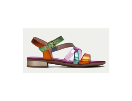 Sandalias de Mujer HISPANITAS Tiras Piel Multicolor (40)