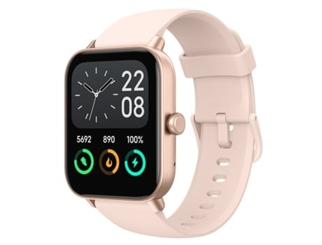 Smartwatch 1.8 Pulgadas Varias Opciones de Funciones Adecuado para Ios y Android Rosa AUJEZON