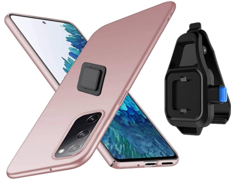 Funda Redmi Note 10 4G Turtleshell con Soporte de Cintura Rosa