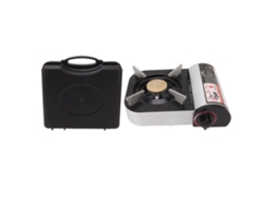 Hornilla Portátil De Gas Butano Con Encendido Eléctrico, Protección Antiexplosión Y Estuche Para Acampar Y Cocinar.