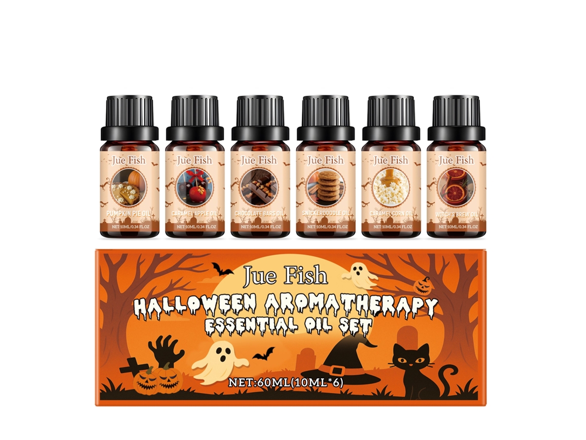 Aceites Esenciales De Halloween Aromaterapia Worten