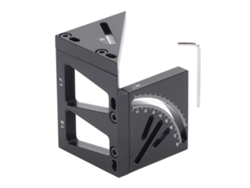 Regla De Medición 3d De Aleación De Aluminio Para Carpintería Con Ángulos De 45 Y 90 Grados.