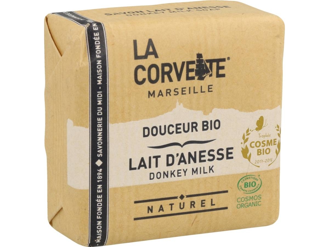 Jabón LA CORVETTE Leche de Burra Bio (100 g)