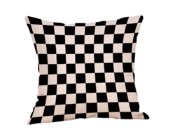 2026-set De 2 Fundas De Almohada De Tela De Lino 45x45 Cm Con Cierre Invisible Para Oficina Y Coche