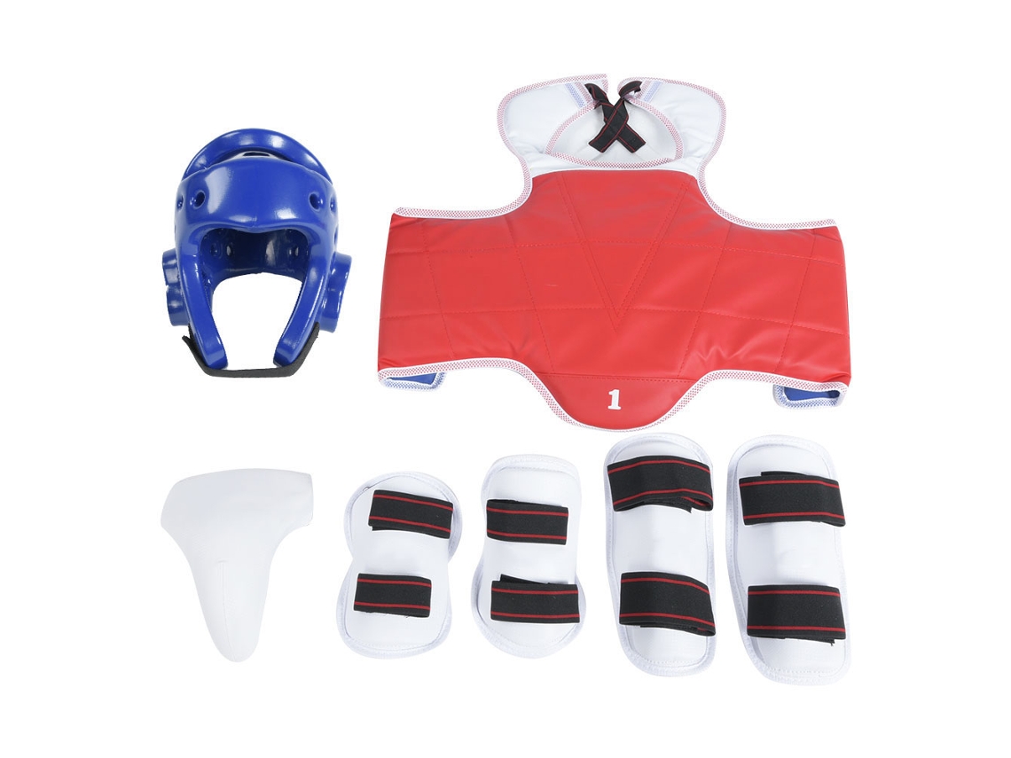 Protector de ingle para hombre, protector de brazo duradero para boxeo, taekwondo y karate. Kit completo.