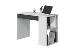 Mesa de escritorio Masster Blanco Artik (Blanco Mate) - Gris Grafito 101 x 73 x 50 cm