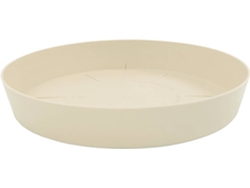 Plato Inyeccion para Jarrón PLASTIKEN Ecru (24cm)