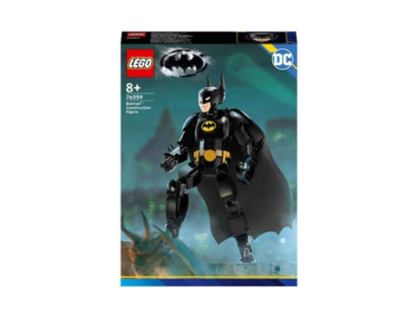 LEGO Dc 76259 a Minifigura Do Batman Brinquedo de Super-Herói com Capa Baseado no Filme Do Batman de 1989