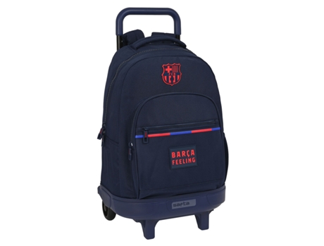 Mochila Escolar Con Ruedas F.C. Barcelona 33 x 45 x 22 cm