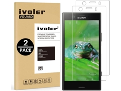 2x Protector Cristal Templado Sony Xperia XZ1 Compact HONGWE.