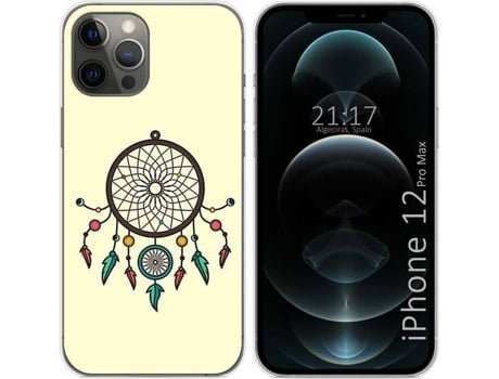 Carcasa iPhone 12 Pro Max (6.7) TUMUNDOSMARTPHONE Atrapasueños Multicolor