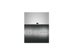 Lámpara colgante LED Arabella de metal y vidrio soplado ahumado 3547-46-126 FABAS LUCE