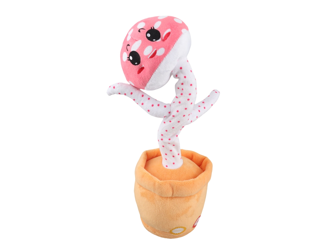 -muñeco De Pelo Hongo Con Luces Led Coloridas Canta Y Baila Juguete Eléctrico Colgante Luminoso Para Niños