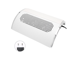 Aspiradora potente de 40 W para polvo de uñas, enchufe europeo de 110/240 V. Herramienta de manicura.