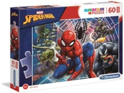 Puzzle CLEMENTONI Maxi Spider Man (60 Piezas - Edad mínima: 3 años)