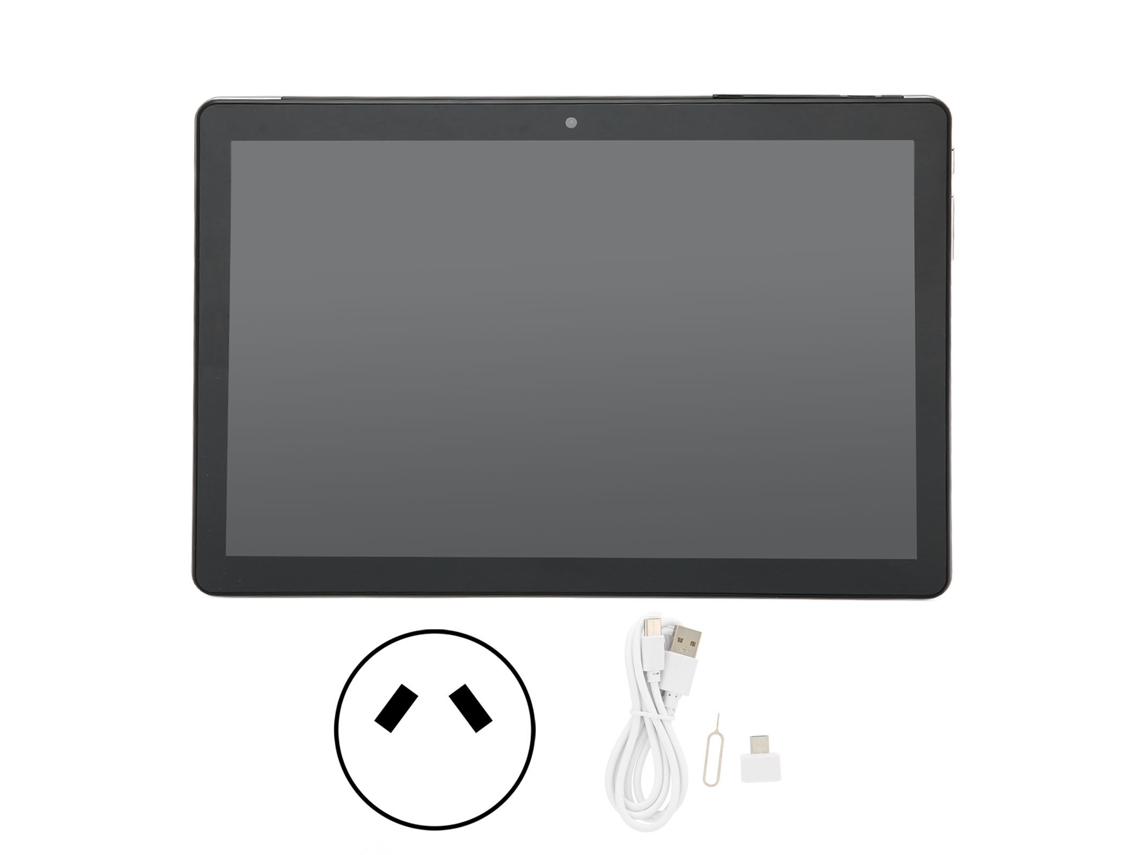 Tablet PC de 10.1 pulgadas, Octa Core, Android 9.0, 2 GB de RAM, 32 GB de ROM, color gris claro dorado