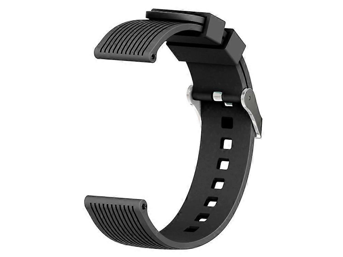 Correa de repuesto para Samsung Galaxy Watch 5 (40 mm, 44 mm y 45 mm) con líneas de 20 mm y correa de silicona suave Facpoet
