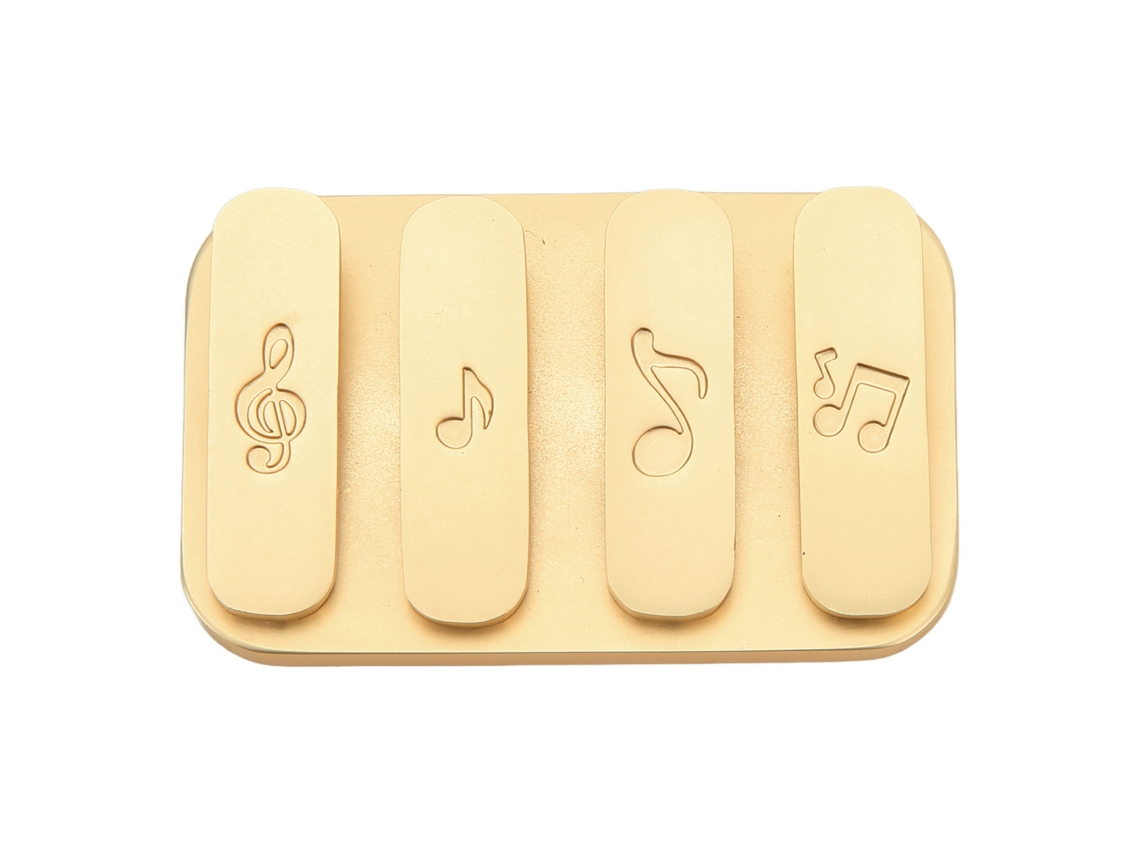 Juguete Deslizante Magnético Háptico, De Metal, Para Aliviar El Estrés, Ligero, Color Dorado.