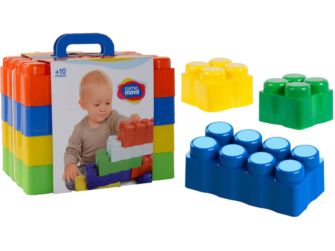 Juegos Educativos GAME MOVIL Bloques gigantes 14 piezas (Edad Mínima: 10 meses)