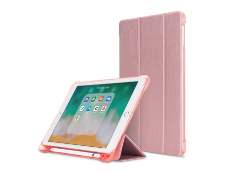 Funda Shyaou para iPad 9,7 2018/2017,Air1/Air 2 con soporte Stylelo - oro rosa OEM
